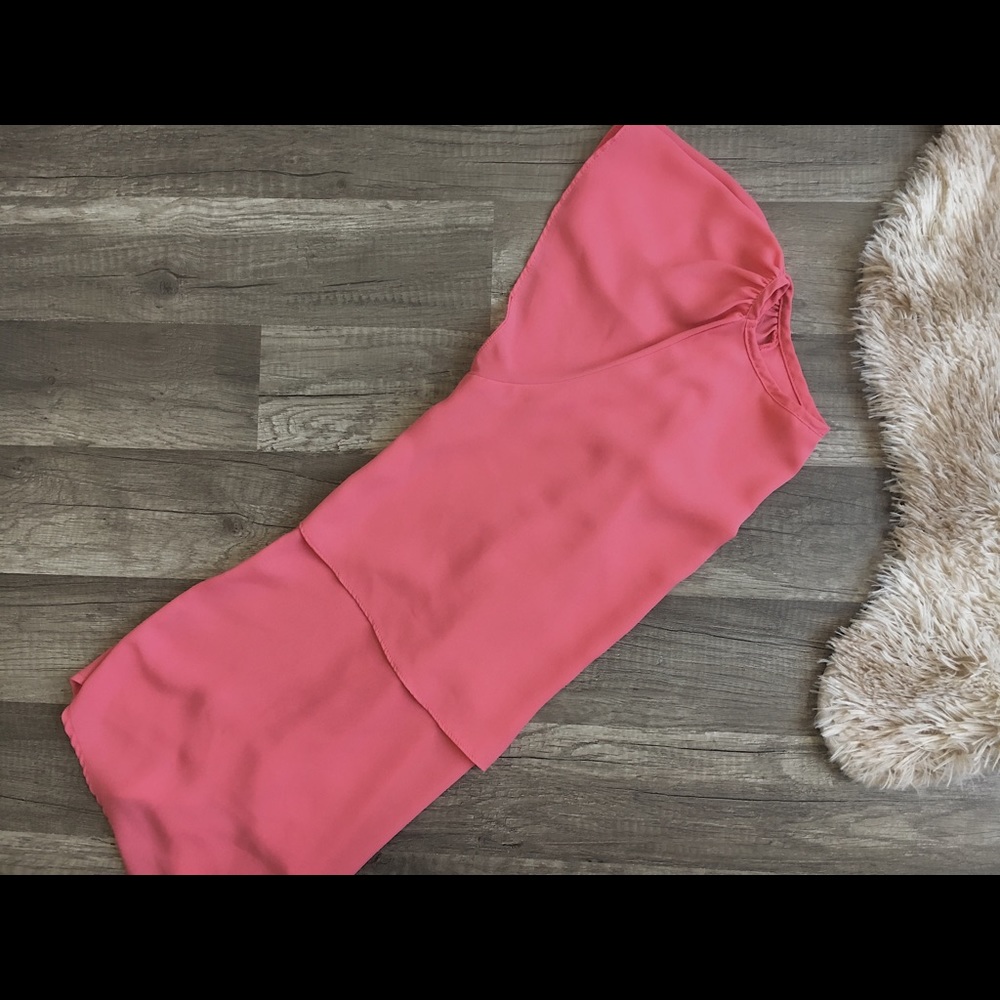 Pink blouse with flutter sleeves - Picture 5 of 5